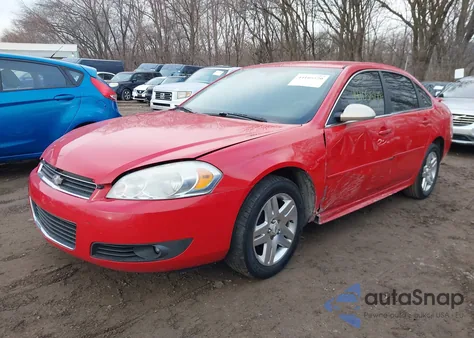 2011 Chevrolet Impala Lt из США, поврежденный, VIN 2G1WB5EK5B1301312